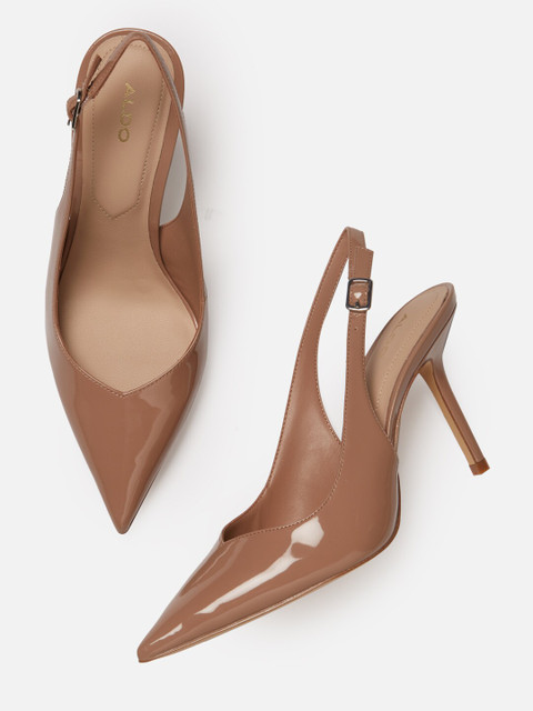 

ALDO Women Camel Brown Solid Pumps