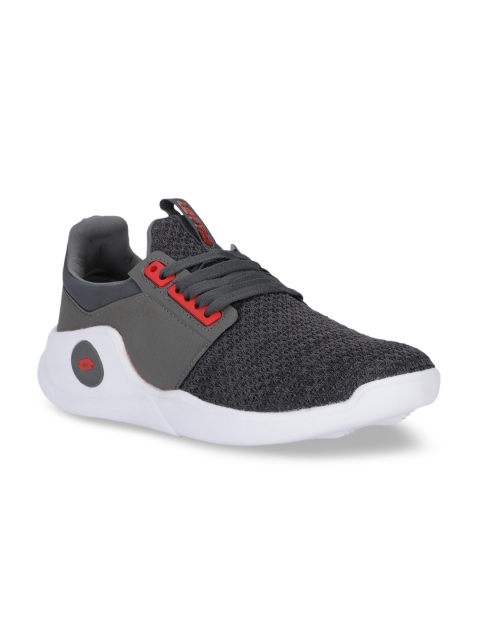 

Lotto Men Grey Woven Design Sneakers