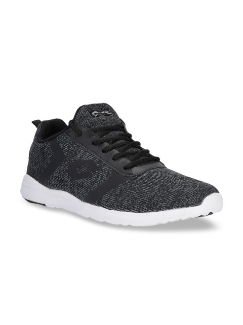 

Lotto Men Black Delta 2.0 Running Shoes