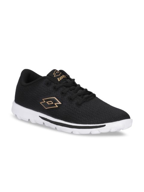 

Lotto Women Black Mesh Running Shoes