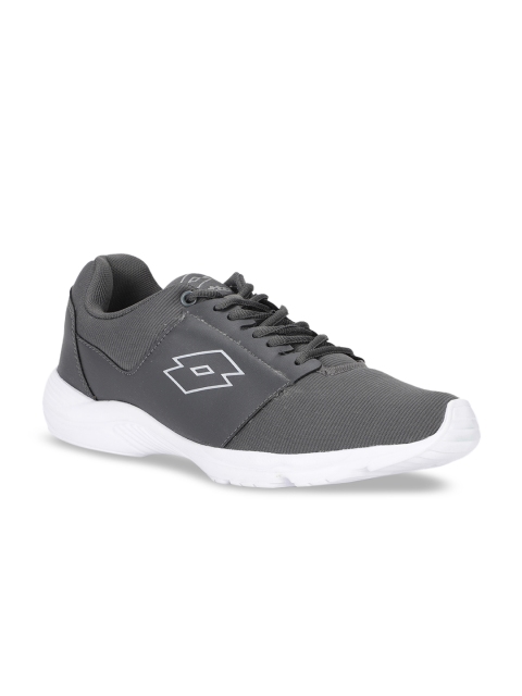 

Lotto Men Grey Mesh Running Shoes