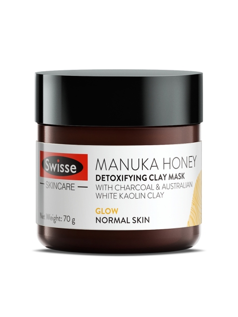 

Swisse SC Unisex Manuka Honey Detox Clay Mask 70g, Black