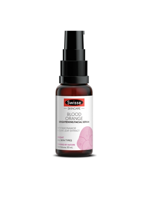 

Swisse Unisex SC Blood Orange Brightening Serum 30ml, White
