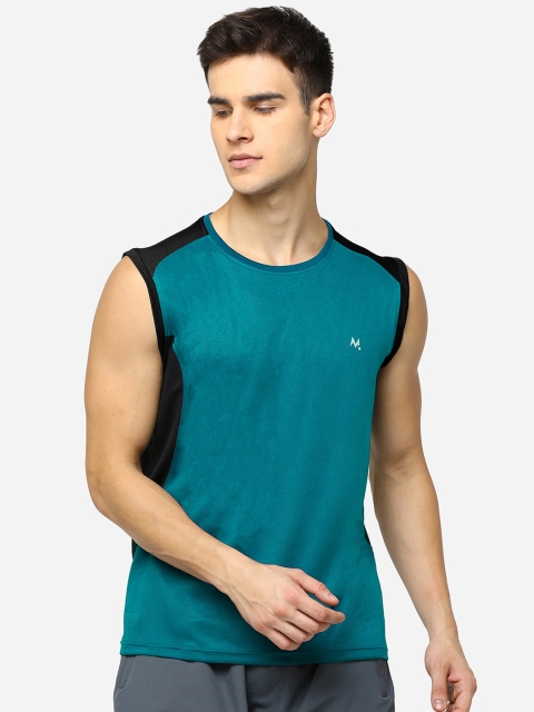 

Maniac Men Green Solid Round Neck T-shirt
