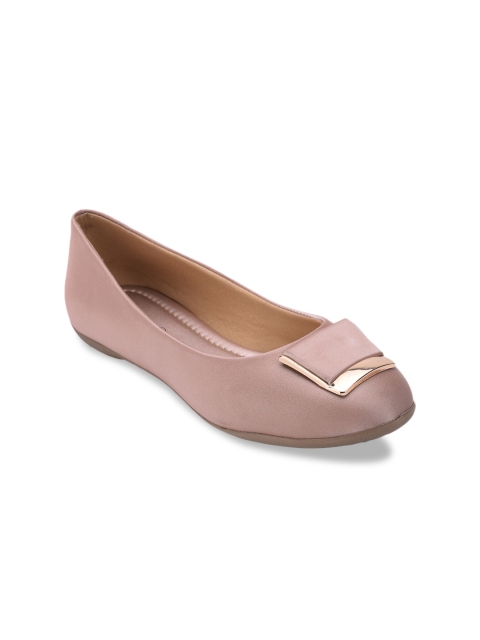 

SALARIO Women Beige Solid Ballerinas