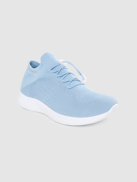 

Crew STREET Women Blue Woven Design Sneakers