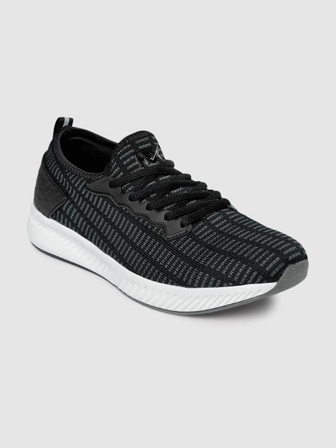 

HRX by Hrithik Roshan Men Black & Grey Street Run Shoes