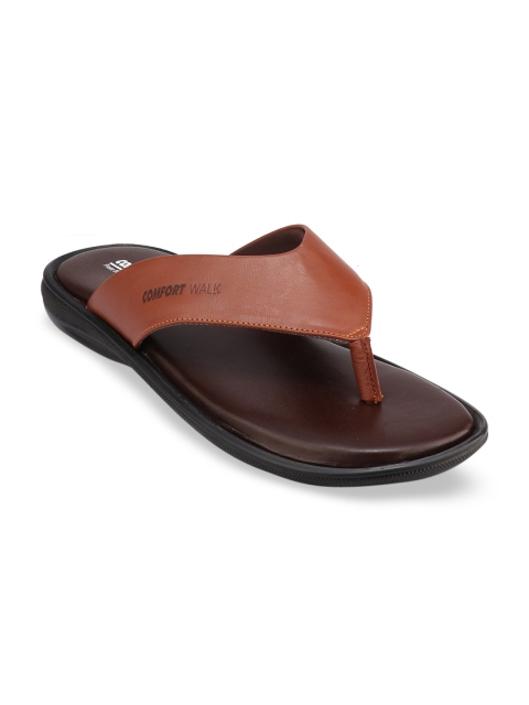 

Red Chief Men Tan Brown Leather Sandals
