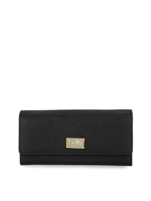 

Allen Solly Woman Black Solid Money Clip