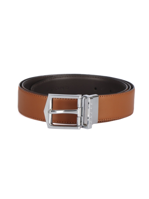 

Cross Men Brown Solid Reversible Leather Belt