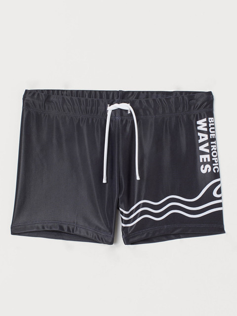 

H&M Boys Black Swimming Trunks
