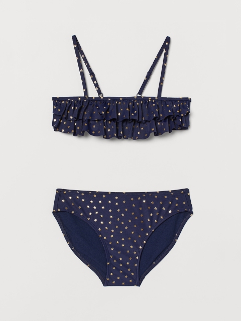 

H&M Girls Blue Tiered Bikini