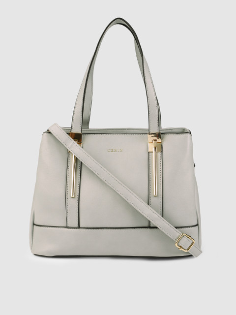 

CERIZ Grey Solid Shoulder Bag