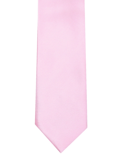 

INVICTUS Men Pink Solid Broad Tie