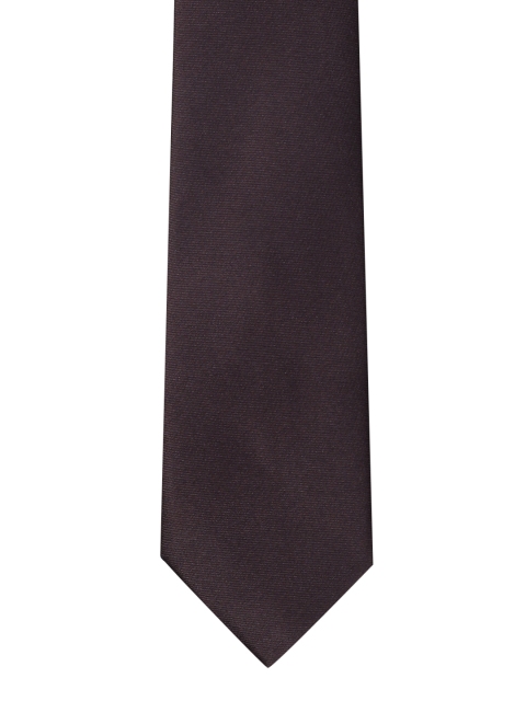 

INVICTUS Men Coffee Brown Solid Broad Tie