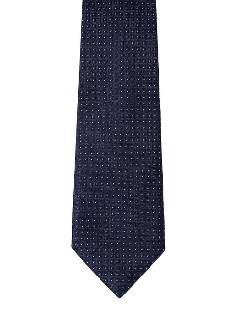 

INVICTUS Men Navy Blue Woven Design Broad Tie
