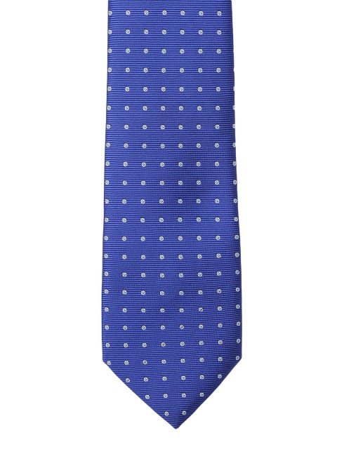 

INVICTUS Men Blue Woven Design Broad Tie