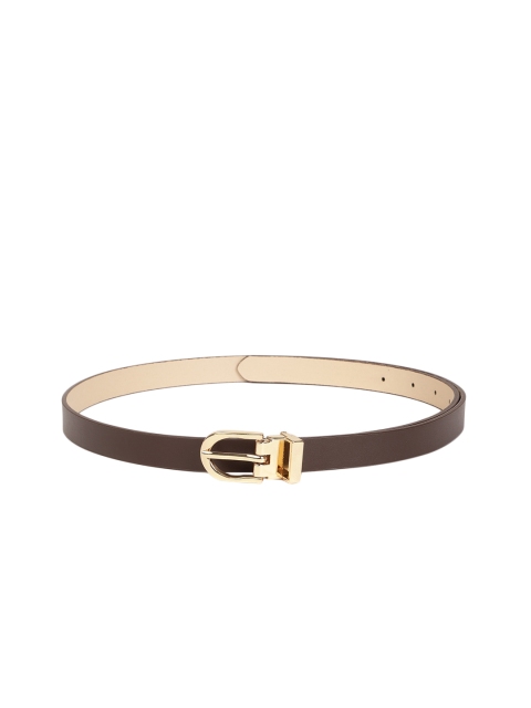 

Mast & Harbour Women Brown Solid Belt