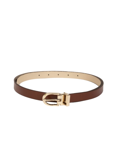 

Mast & Harbour Women Brown Solid Belt