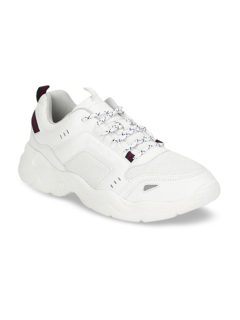 

Bond Street By Red Tape Men White Solid Sneakers
