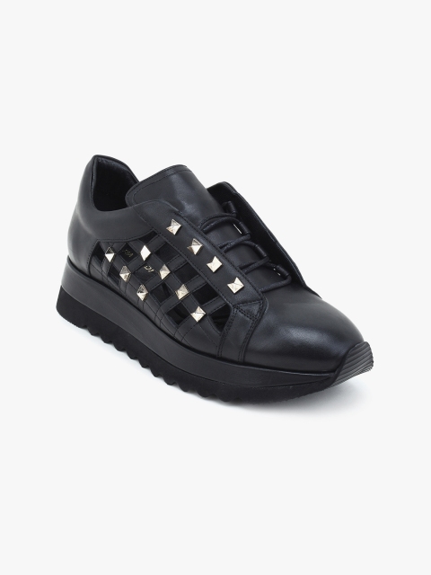 

SOFIA BALDI Women Black Embellished Sneakers