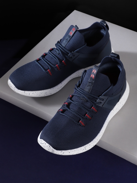 

Crew STREET Men Navy Blue Running Shoes