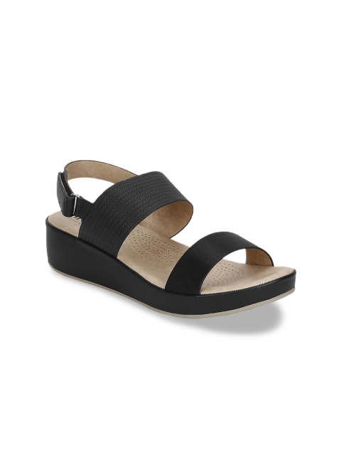 

Mode by Red Tape Women Black Solid Heels