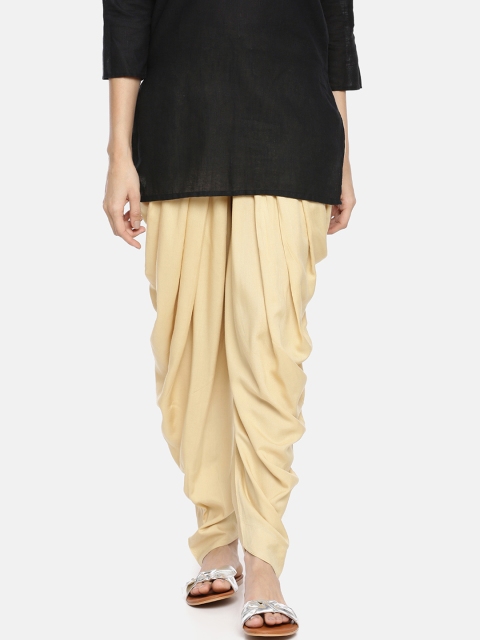 

GOLDSTROMS Women Beige Solid Knitted Patiala
