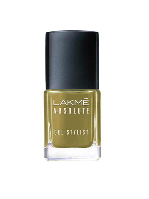 

Lakme Absolute Gel Stylist Nail Color - Soldier 26, Olive