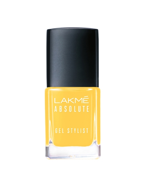 

Lakme Absolute Gel Stylist Nail Color - Taxi 30, Yellow