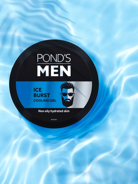 

Ponds Men Ice Burst Cooling Face Gel 55 g, Blue