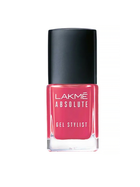 

Lakme Absolute Gel Stylist Nail Color - Moviestar, Red