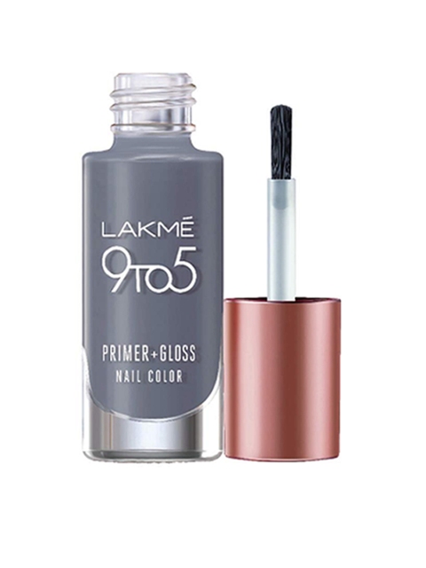 

Lakme 9To5 Primer + Gloss Nail Color - Clay Grey