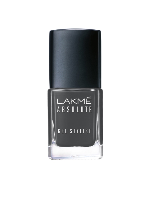 

Lakme Absolute Gel Stylist Nail Color - Suit-up 12 ml, Black