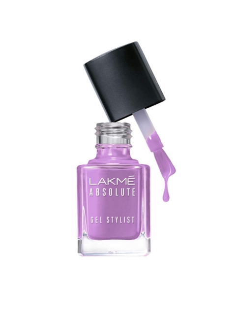 

Lakme Absolute Gel Stylist Nail Color - Gumdrop 12 ml, Lavender