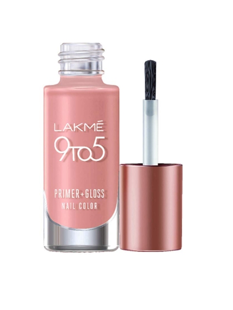 

Lakme 9To5 Primer + Gloss Nail Colour - Pink Origin