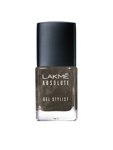 

Lakme Absolute Gel Stylist Nail Color - 39 Blackjack, Charcoal