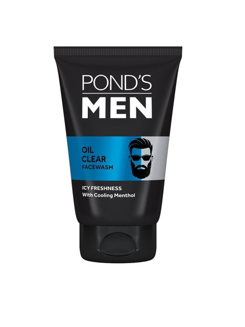 

Ponds Men Oil Clear Icy Freshness Facewash 50 g, Black