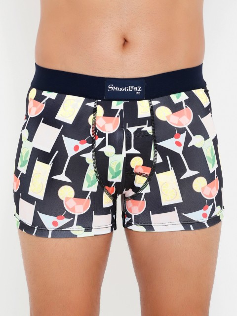 

Smugglerz Men Black & White Printed Trunks COCKTAILS-SMUNDIES