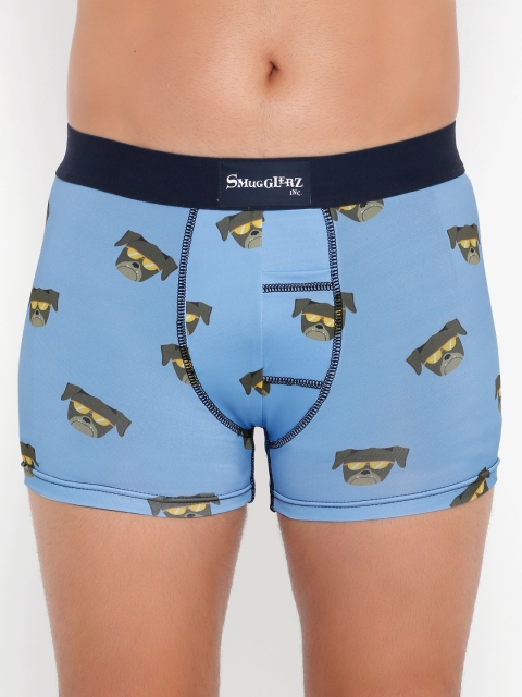 

Smugglerz Men Blue & Green Printed Trunk PUG-SMUNDIES