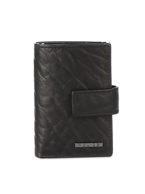 

Police Men Black Textured Two Fold Leather Wallet