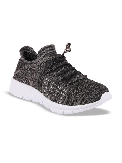 

FAUSTO Men Grey Textile Running Shoes