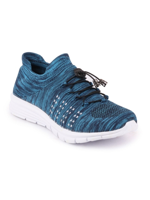 

FAUSTO Men Blue Textile Running Shoes