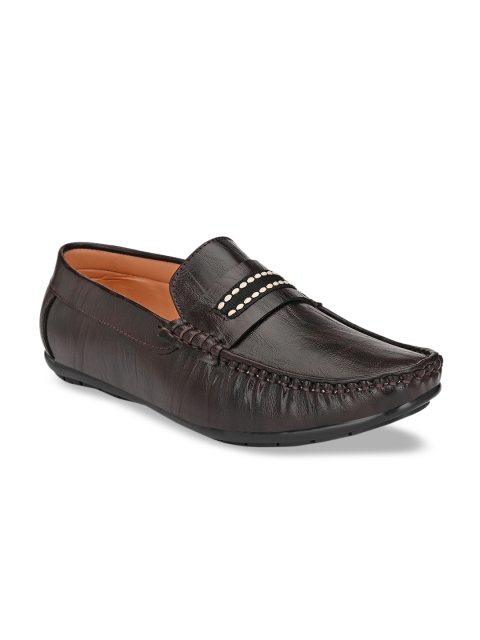 

Walkstyle By El Paso Men Brown Loafers