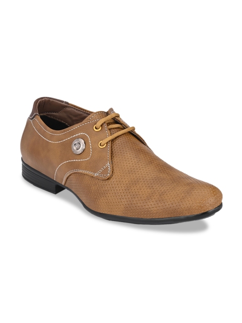 

John Karsun Men Tan Brown Lightweight Derbys