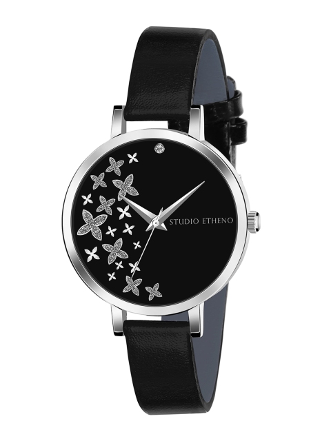 

STUDIO ETHENO Women Black Analogue Watch SD-STAR-SS