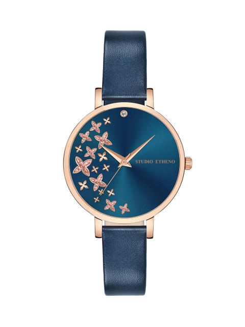 

STUDIO ETHENO Women Blue Analogue Watch SD-STAR-RG-BLU
