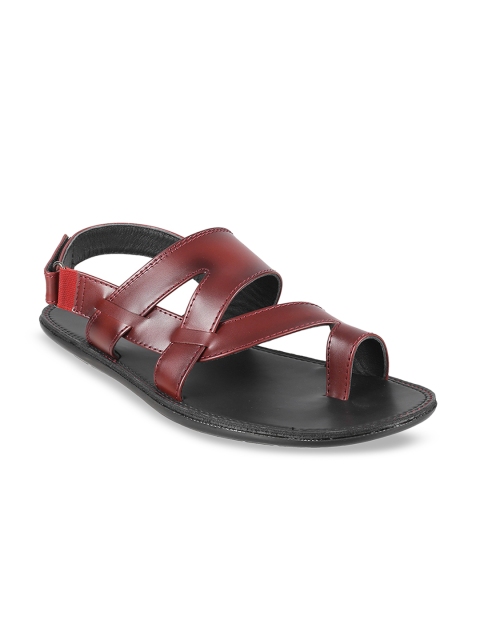 

Metro Men Maroon Comfort Sandals