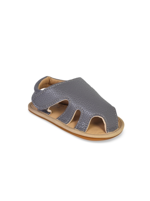 

Kiwi Boys Grey & Tan Brown Comfort Sandals