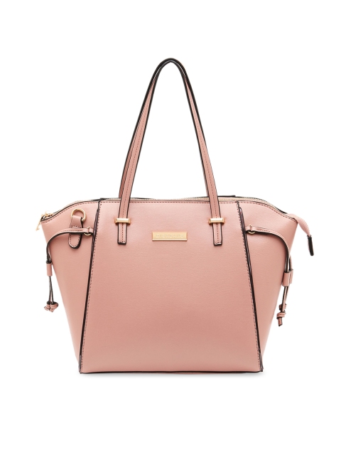 

GIORDANO Peach-Coloured Solid Shoulder Bag